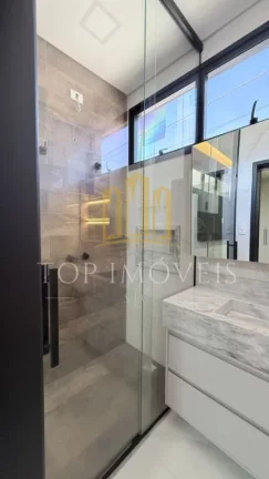 Imagem Linda Casa Moderna 3 Dormitórios 1 Suíte Condomínio Bosque dos Manacás Jacarei