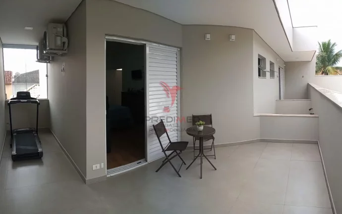 Imagem Sobrado no Parque das Alamedas, Guaratinguetá, 3 Suites, churrasqueira, estuda permuta
