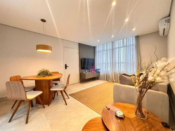 Imagem Apartamento com 2 dormitórios à venda, 98 m² por R$ 1.150.000,00 - Embaré - Santos/SP