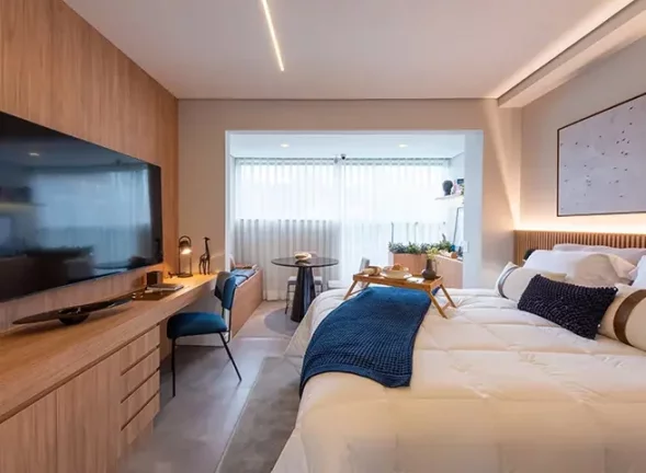 Imagem Apartamento à venda em São Paulo, Vila Clementino, com 1 quarto, 46m2