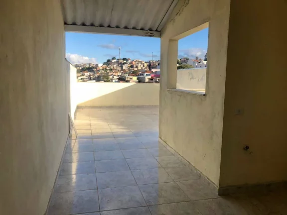 Imagem Cobertura com 2 dormitórios para alugar, 100 m² por R$ 1.800,00/mês - Jardim Silvana - Santo André/SP