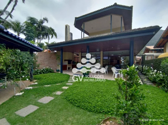 Imagem Casa pé na areia com 6 dormitórios à venda, por R$ 7.500.000 - Condomínio Pedra Verde - Ubatuba/SP