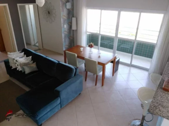 Imagem Apartamento à venda, 82 m² por R$ 450.000,00 - Solemar - Praia Grande/SP