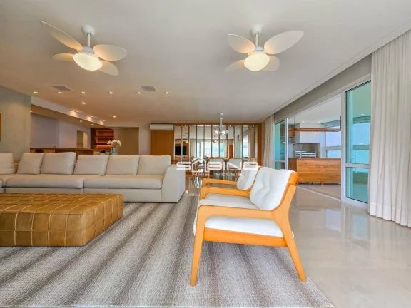 Imagem Apartamento pé na Areia frontal à Venda, com 4 Suítes 298m² - 4 vagas, Riviera de São Lourenço Bertioga SP