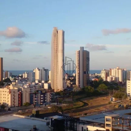 Imagem Apartamento de porteira fechada com varanda / sacada gourmet e vista para o mar da praia do Bessa /Aeroclube - AP2315