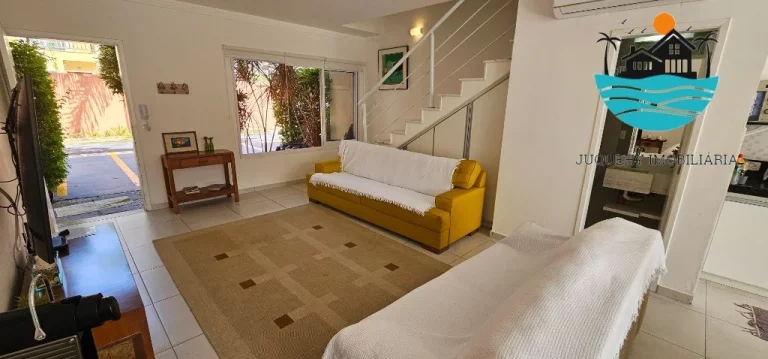 Imagem Casa a venda em Juquehy condomínio, 3 suítes, 700metros da praia, 1 vagas, piscina coletiva 140m² de área construída| Juquehy Imobiliária