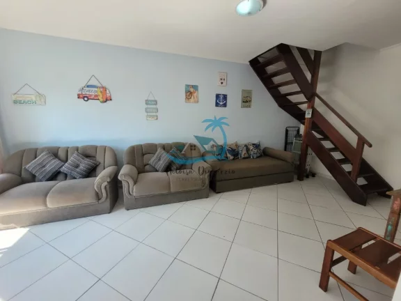 Imagem Cobertura duplex com 3 dormitórios disponível para venda no Itaguá em Ubatuba.