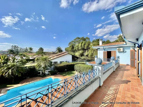 Imagem Chác. Vale do Rio Cotia (Fazendinha) - 2 CASAS - 6d/5stes, gourmet e pisc