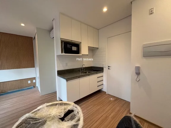 Imagem Apartamento para venda em São Paulo-SP, Pinheiros: 1 quarto, 1 sala, 1 banheiro, 24m² de área.
