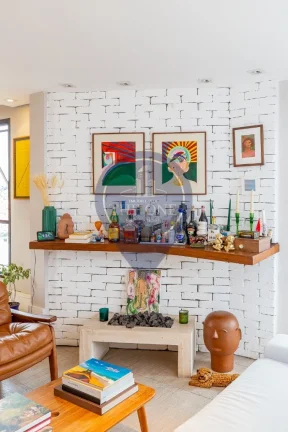 Imagem Apartamento de Alto Padrão à Venda em Indianópolis, São Paulo-SP: 3 quartos, 3 suítes, 2 salas, 5 banheiros, 3 vagas, 172m².