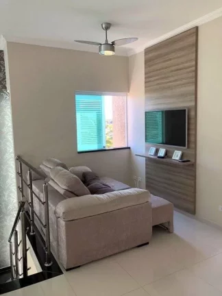 Imagem BELISSIMO SOBRADO EM CONDOMINIO FECHADO COM 5 SUITES