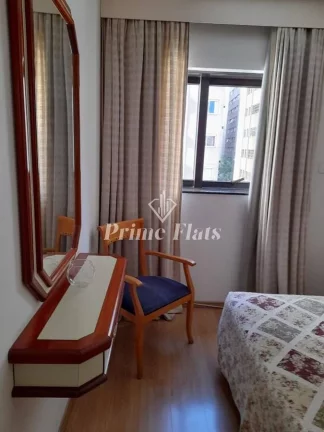 Imagem Flat disponível para venda no The Plazza Residence Flat no Jardim Paulista, com 37m², 1 dormitório e 1 vaga de garagem