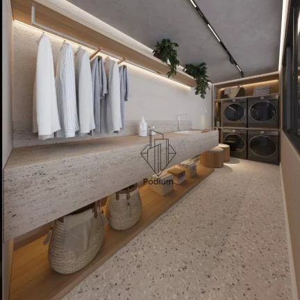 Imagem Flats Studio na cobertura Duplex com área privativa e vista à beira mar da praia de Poço - FL0751