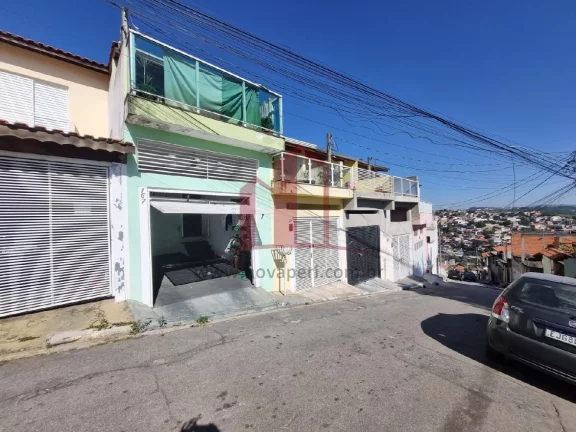 Imagem Sobrado Residencial à Venda na Vila Bazu em Franco da Rocha-SP: 2 Quartos, 1 Sala, 2 Banheiros, 1 Vaga de Garagem!