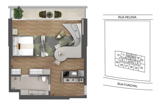 Imagem Apartamento em Vila Olímpia - São Paulo SP