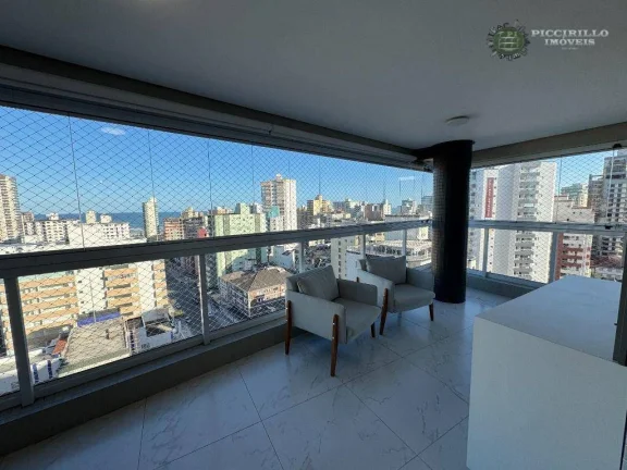 Imagem Apartamento com 3 dormitórios à venda, 148 m² por R$ 1.790.000,00 - Vila Guilhermina - Praia Grande/SP
