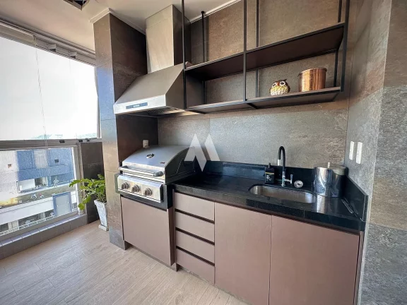 Imagem Apartamento Duplex Alto Padrão vista mar à Venda na quadra da praia no Embaré - Santos/SP