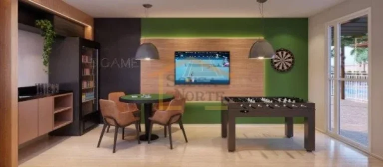 Imagem Apartamento de 40m², 2 dormitórios, varanda e cozinha planejada, banheiro com chuveiro a gás, vid...