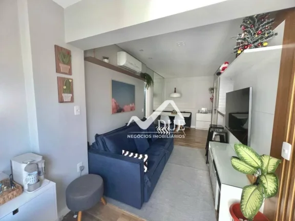 Imagem Apartamento com 2 quartos à venda, 63 m² por R$ 590.000 - Marapé - Santos/SP