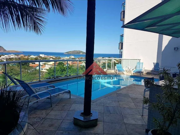Imagem Flat com 1 dormitório à venda, 45 m² por R$ 535.000,00 - Camboinhas - Niterói/RJ