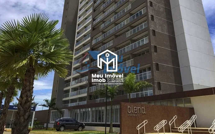 Imagem Res Blend Águas Claras APTO 1 Quarto 1 Vaga 51m² Varanda Vista Livre Armários