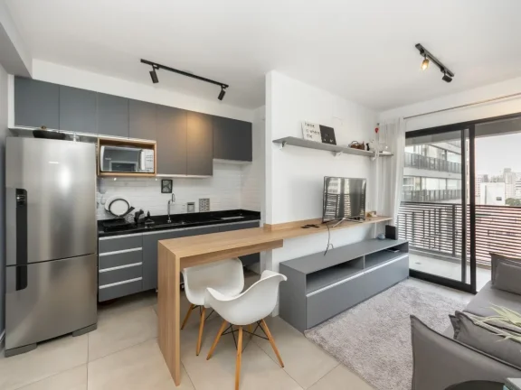 Imagem Apartamento Vila Mariana - 46M², 1 Dorm, 1 Suíte, 1 Vaga Determinada, Varanda, Academia, Piscina.