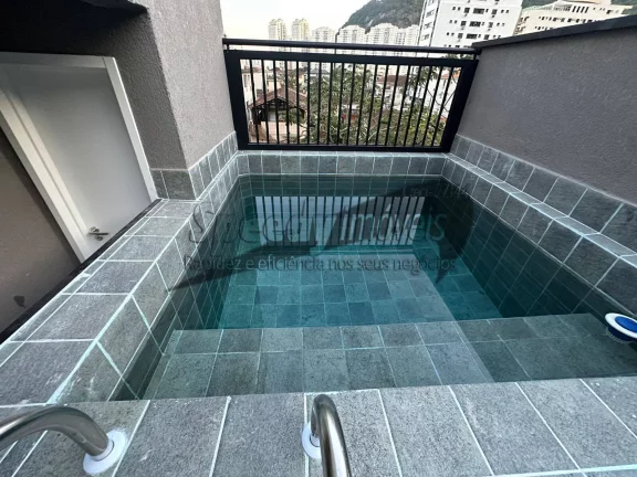 Imagem Casa á venda em Santos, com piscina e churrasqueira,