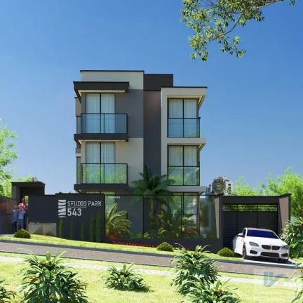 Imagem Loft para Venda em Curitiba, Guabirotuba, 1 dormitório, 1 banheiro, 1 vaga