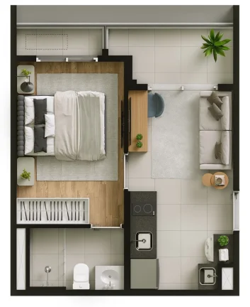 Imagem Uma vista para se admirar, uma vida nova com mais mobilidade e conveniências. Preço e disponibilid...