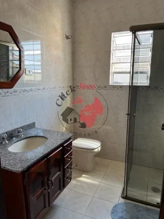 Imagem Casa assobradada , 2 casas , 1°com 3 dorms, 1 suíte, 2 vagas, 2° com 1 dorm e quintal ,bairro Jardim Las Vegas, Santo André