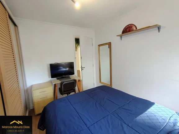 Imagem Apartamento Perto do Parque da Água Branca, Metro Barra Funda, 1 dormitório e 1 vaga com Portaria 24 hs