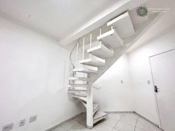 Imagem Casa de condomínio com 2 dormitórios à venda, 65 m² por R$ 370.000 - Canto do Forte - Praia Grande/SP