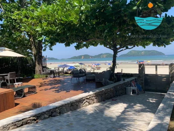 Imagem Anual Aluguel Juquehy, Venda, Alug Temporada - Condomínio pé na areia, com 4 suítes, Piscina priv. Churras. , máx. 12 pessoas | Juquehy Imobiliária