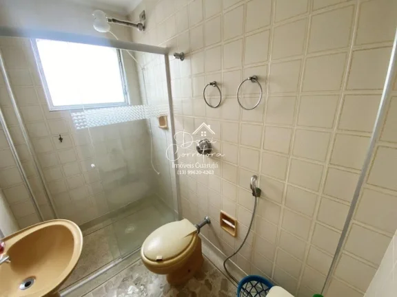 Imagem Imperdível oportunidade de apartamento à venda em Guarujá-SP, Pitangueiras: 2 quartos, 1 suíte, 2 salas, 3 banheiros, 1 vaga de garagem, 107m².
