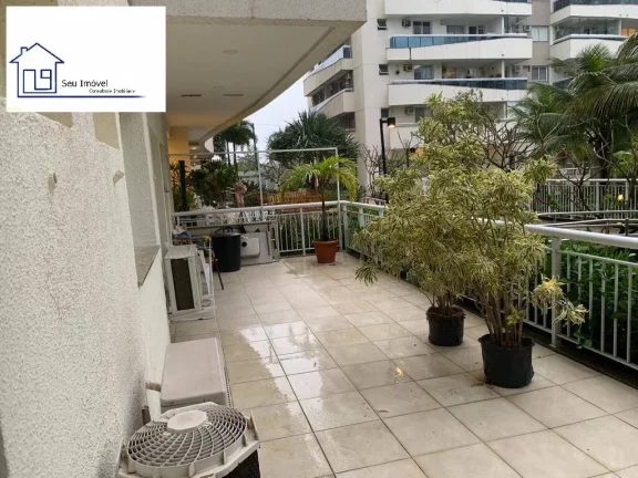 Imagem Alugo apartamento mobiliado no condomínio Onda Carioca - Recreio