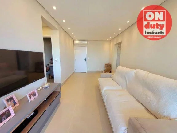 Imagem Apartamento com 2 quartos à venda, 82 m² por R$ 1.300.000 - Aparecida - Santos/SP