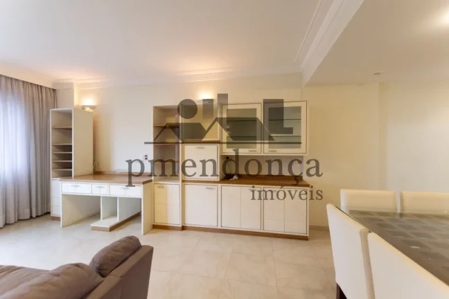 Imagem Apartamento na Rua Caraibas mobiliado com 3 quartos (1 suíte) e 1 vaga, 113m²