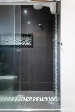 Imagem Studio/Loft 60M², 1Q, 1 Banheiro, 1 Vaga, Academia, Churrasqueira, Piscina, Quadra Beach Tênis, Salão de Festas, Sauna.
