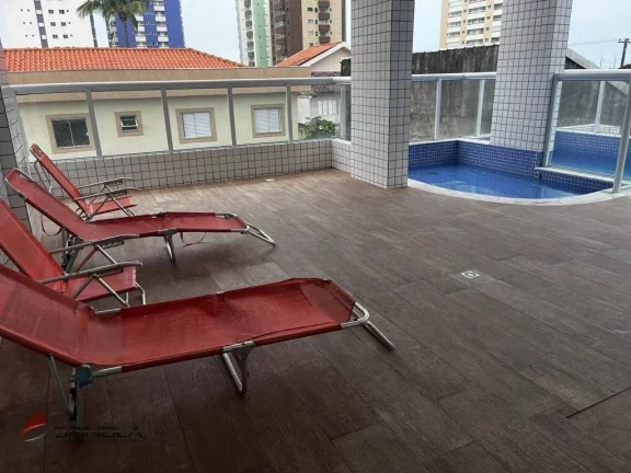 Imagem Apartamento com 2 dormitórios à venda, 67 m² por R$ 410.000,00 - Maracanã - Praia Grande/SP