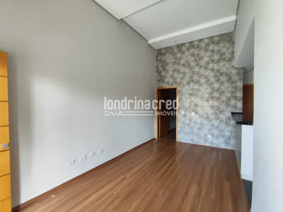 Imagem Casa Moderna no Jardim Chamonix com Suíte, Pé Direito Alto e Área Gourmet com Churrasqueira