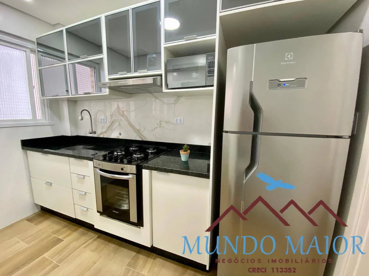Imagem Apto - 1 Dormitorio - 67 m2, Vila Mirim -Praia Grande -R$ 310 mil