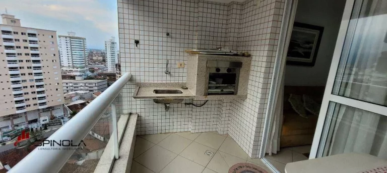 Imagem Apartamento com 2 dormitórios à venda, 79 m² por R$ 460.000,00 - Vila Caiçara - Praia Grande/SP