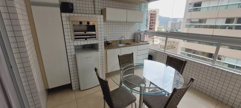 Imagem Espetáculo de apartamento 3dorm no Canto do Forte com Vista Mar
