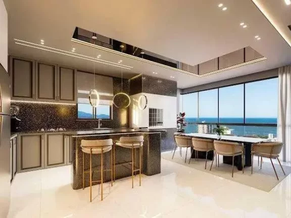 Imagem Apartamento com 3 dormitórios sendo 3 suítes e 2 vagas de garagem em Balneário Camboriú/SC