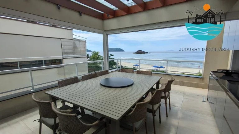 Imagem Casa a Venda Juquehy Pé na Areia, aluguel de temporada em Juquehy com 4 suítes c/ máx.. 10 pessoas, piscina, 280 m2 | Juquehy Imobiliária