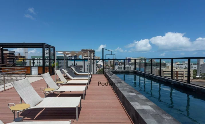 Imagem Coberturas com lazer privativo e vista para o mar da praia de Tambaú - CO0006