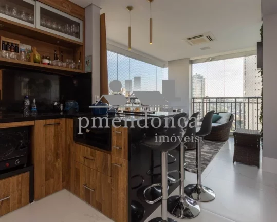 Imagem Vila Romana , apartamento decorado e reformado, 4 suites, 5 vagas, deposito, lazer club