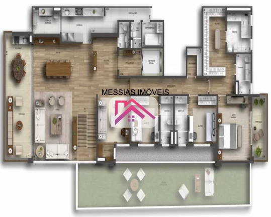 Imagem APARTAMENTOS DE 4 SUITES 5 VAGAS - AETE JARDIM PAULISTA