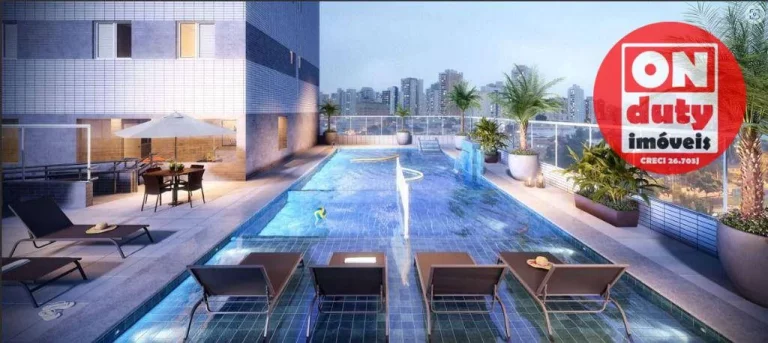 Imagem Apartamento à venda, 87 m² por R$ 1.600.000 - Gonzaga - Santos/SP