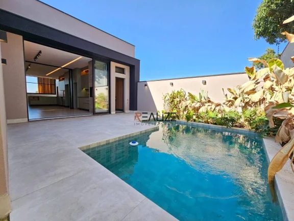 Imagem Casa moderna com 3 suítes à venda, 212 m² por R$ 2.400.000 - Condomínio Alto Padrão - Indaiatuba/SP